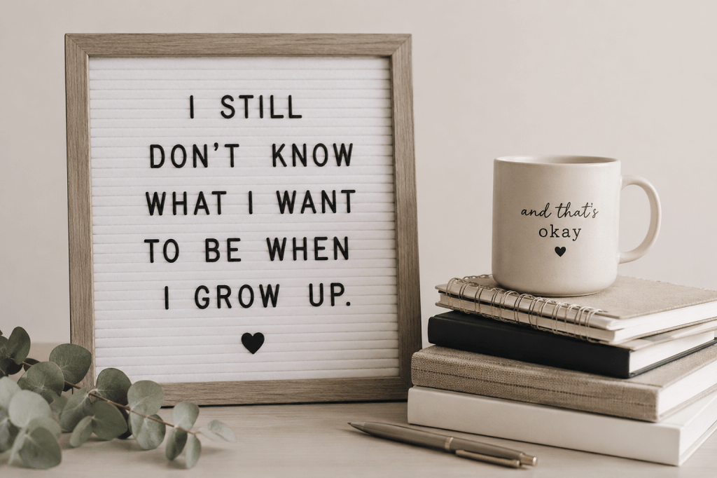 I Still Haven’t Figured Out What I Want to Be When I Grow&nbsp;UP.